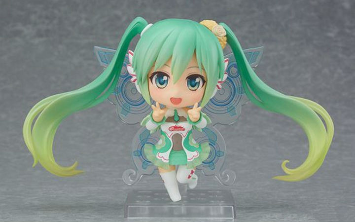 公主殿下赛高！初音未来2017款赛车女郎粘土手办