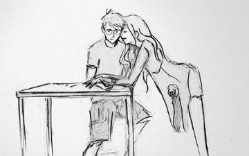 秀恩爱！每天给自己和老婆画一幅漫画的艺术家