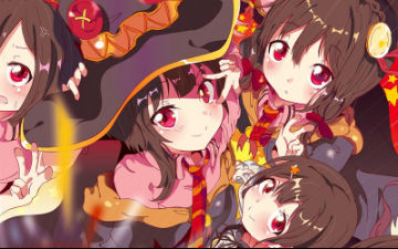 爆裂平胸魔法师！《美好世界献上祝福》惠惠图集
