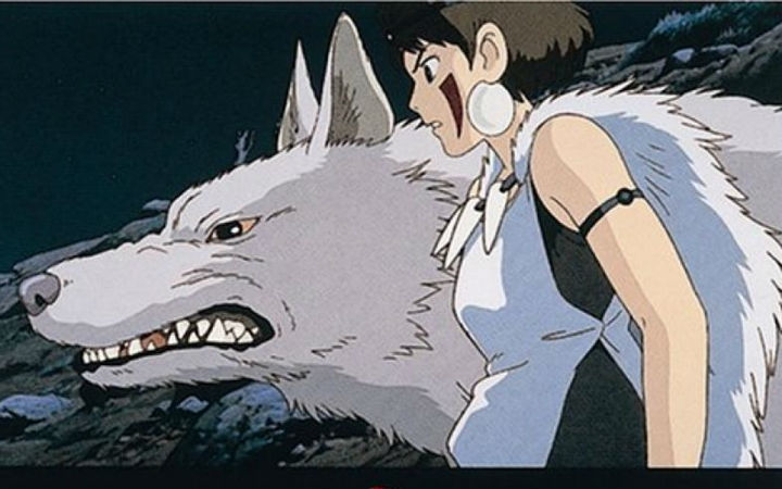 宫崎骏也敬服的演技，《幽灵公主》白狼神·美轮明宏配音视频