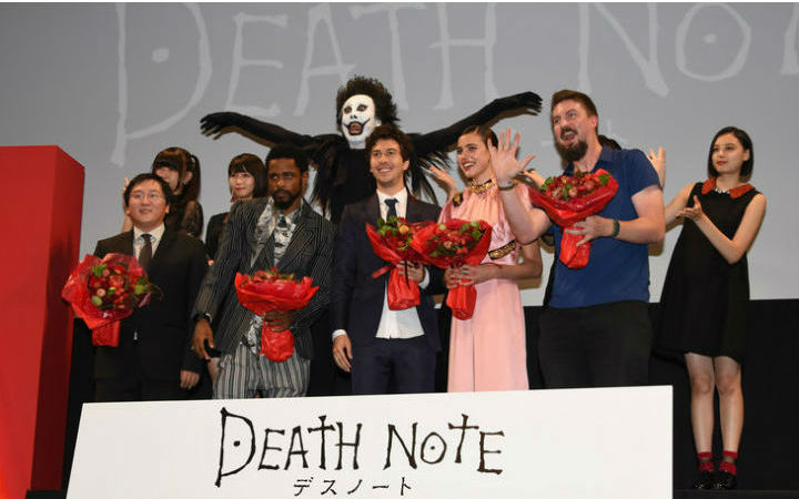 电影《死亡笔记》因使用现实发生的事故的照片引发争议