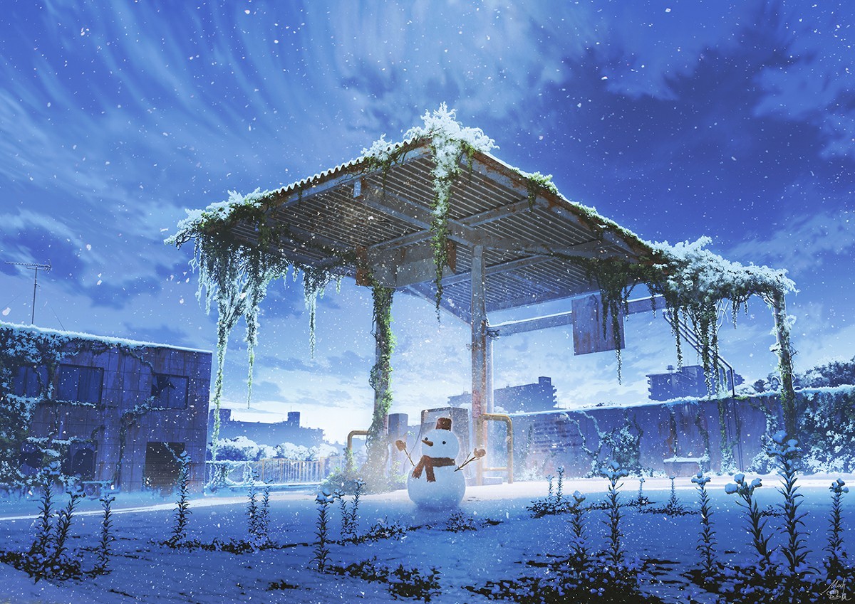 P站美图推荐-P站官网美图-雪人特别推荐（三）