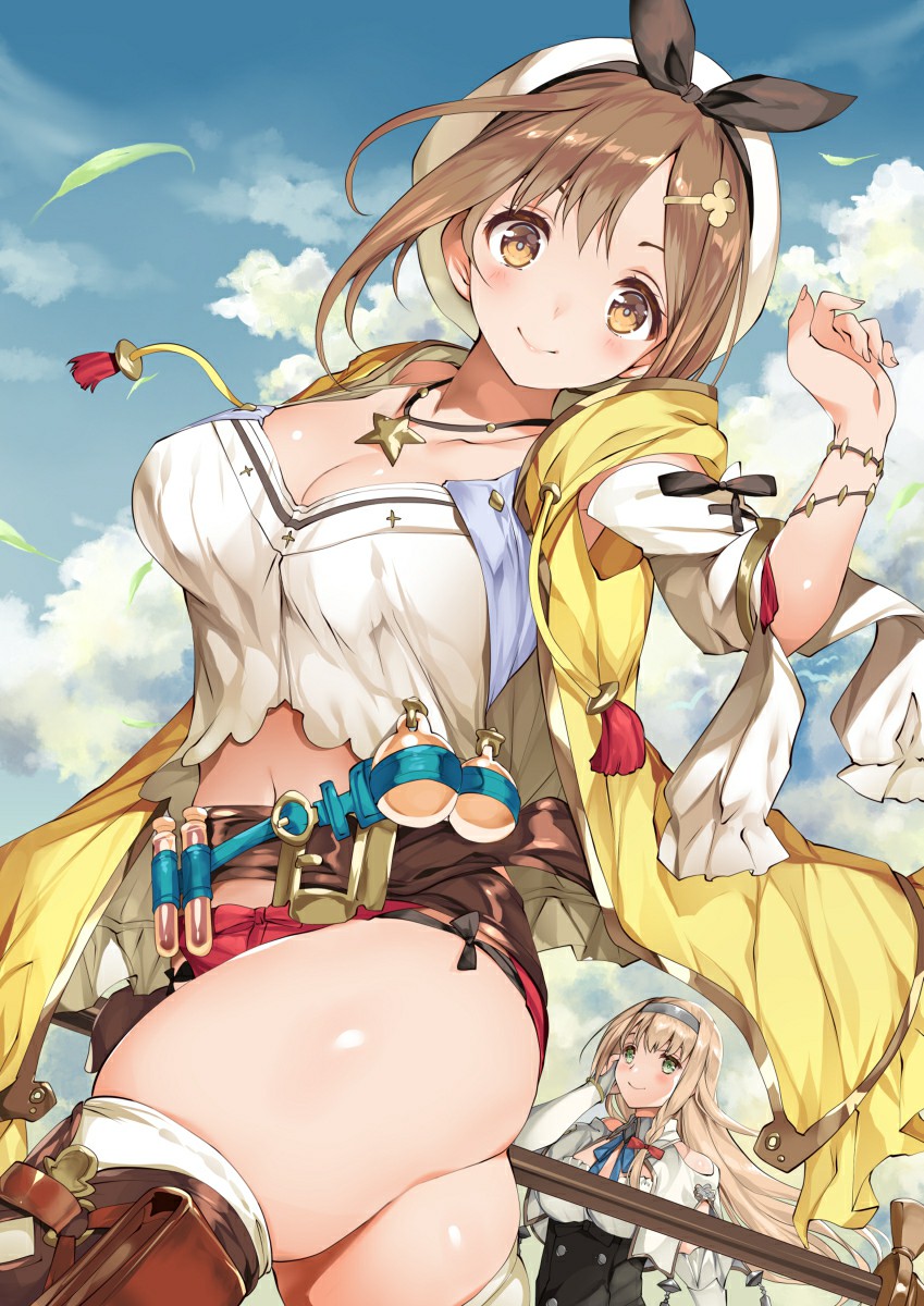 P站美图推荐-P站官网美图-青空与少女特别推荐