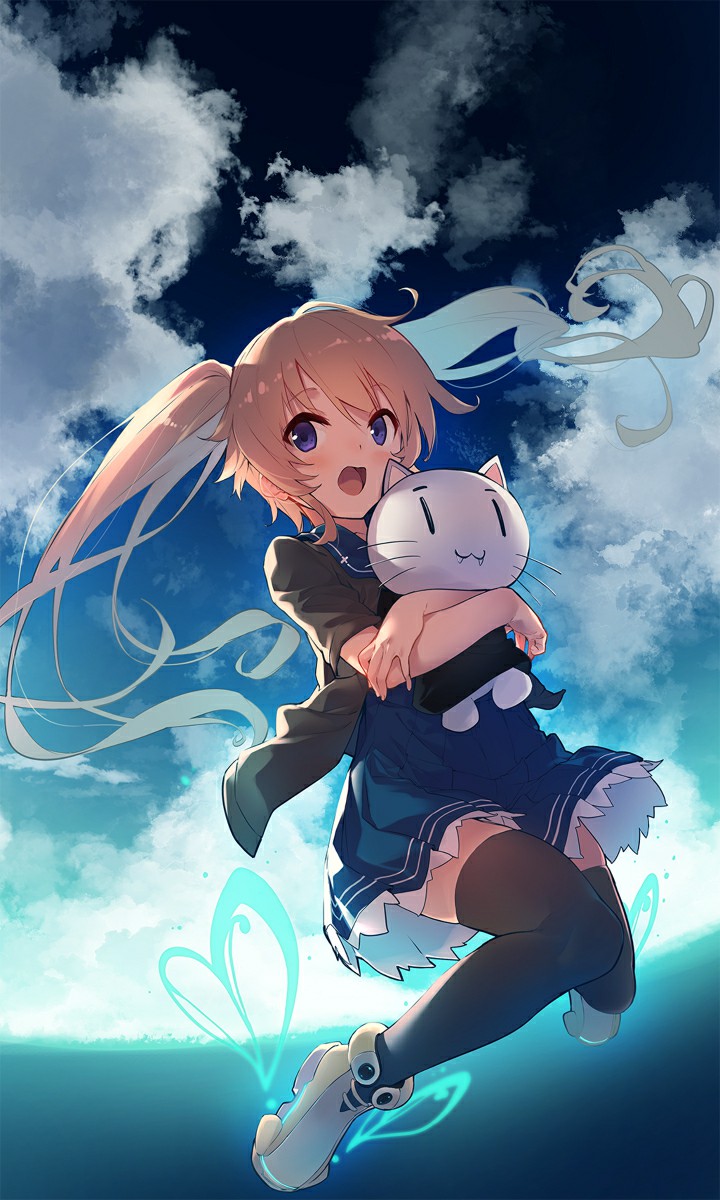 P站美图推荐-P站官网美图-青空与少女特别推荐